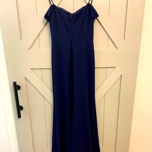 Long navy dress (worn once).